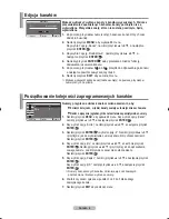 Preview for 189 page of Samsung LE20S8 Owner'S Instructions Manual