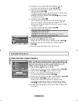 Preview for 209 page of Samsung LE20S8 Owner'S Instructions Manual