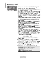 Preview for 210 page of Samsung LE20S8 Owner'S Instructions Manual