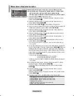 Preview for 232 page of Samsung LE20S8 Owner'S Instructions Manual