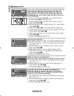 Preview for 244 page of Samsung LE20S8 Owner'S Instructions Manual