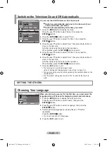 Preview for 17 page of Samsung LE20S81B Manual