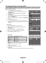 Предварительный просмотр 22 страницы Samsung LE22A454 Manual