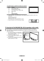 Предварительный просмотр 33 страницы Samsung LE22A454 Manual