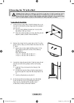 Предварительный просмотр 34 страницы Samsung LE22A454 Manual