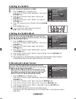 Предварительный просмотр 36 страницы Samsung LE22A455C1D User Manual