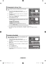 Preview for 17 page of Samsung LE22S8 Owner'S Instructions Manual