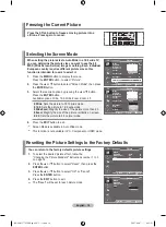 Preview for 20 page of Samsung LE22S8 Owner'S Instructions Manual