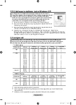 Preview for 110 page of Samsung LE22S8 Owner'S Instructions Manual