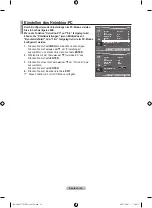 Preview for 112 page of Samsung LE22S8 Owner'S Instructions Manual