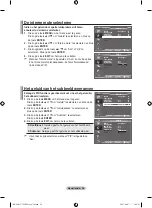 Preview for 140 page of Samsung LE22S8 Owner'S Instructions Manual