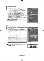 Preview for 289 page of Samsung LE22S8 Owner'S Instructions Manual