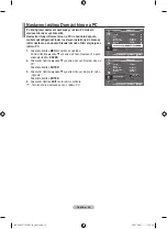 Preview for 378 page of Samsung LE22S8 Owner'S Instructions Manual