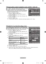 Preview for 445 page of Samsung LE22S8 Owner'S Instructions Manual