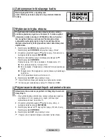 Предварительный просмотр 134 страницы Samsung LE23R8 Owner'S Instructions Manual