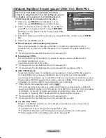 Предварительный просмотр 191 страницы Samsung LE23R8 Owner'S Instructions Manual