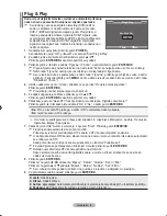 Предварительный просмотр 292 страницы Samsung LE23R8 Owner'S Instructions Manual