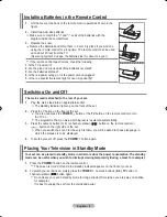 Предварительный просмотр 10 страницы Samsung LE23R81W Owner'S Instructions Manual