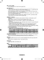 Предварительный просмотр 110 страницы Samsung LE26A330 User Manual