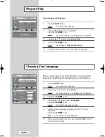 Предварительный просмотр 18 страницы Samsung LE26A41B Owner'S Instructions Manual