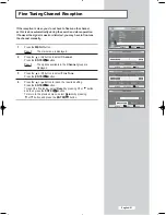 Предварительный просмотр 25 страницы Samsung LE26A41B Owner'S Instructions Manual