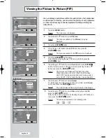 Предварительный просмотр 34 страницы Samsung LE26A41B Owner'S Instructions Manual