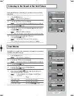 Предварительный просмотр 41 страницы Samsung LE26A41B Owner'S Instructions Manual