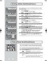 Предварительный просмотр 48 страницы Samsung LE26A41B Owner'S Instructions Manual