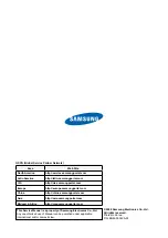 Предварительный просмотр 3 страницы Samsung LE26A45 C Series Service Manual