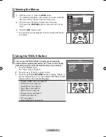 Предварительный просмотр 11 страницы Samsung LE26A450 User Manual