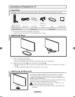 Preview for 4 page of Samsung LE26A466C2W User Manual