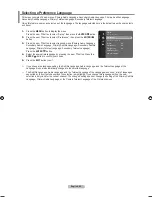 Preview for 44 page of Samsung LE26A466C2W User Manual