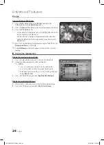 Предварительный просмотр 24 страницы Samsung LE26C355 User Manual