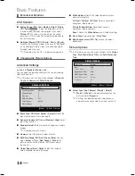 Предварительный просмотр 14 страницы Samsung LE26C450 User Manual