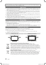 Preview for 2 page of Samsung LE26C450E1W User Manual