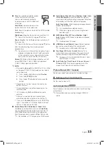 Preview for 15 page of Samsung LE26C450E1W User Manual