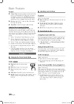 Preview for 16 page of Samsung LE26C450E1W User Manual