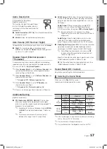 Preview for 17 page of Samsung LE26C450E1W User Manual