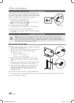 Preview for 34 page of Samsung LE26C450E1W User Manual