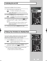 Предварительный просмотр 13 страницы Samsung LE26M5 Owner'S Instructions Manual