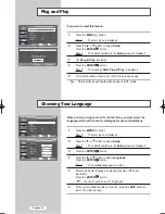 Preview for 16 page of Samsung LE26M5 Owner'S Instructions Manual