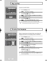 Предварительный просмотр 16 страницы Samsung LE26R4 Owner'S Instructions Manual