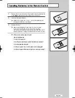 Предварительный просмотр 13 страницы Samsung LE26R41BD Owner'S Instructions Manual