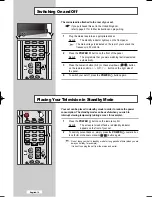 Предварительный просмотр 14 страницы Samsung LE26R41BD Owner'S Instructions Manual