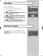 Предварительный просмотр 17 страницы Samsung LE26R41BD Owner'S Instructions Manual