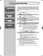 Предварительный просмотр 18 страницы Samsung LE26R41BD Owner'S Instructions Manual