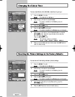 Предварительный просмотр 28 страницы Samsung LE26R41BD Owner'S Instructions Manual