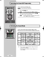 Предварительный просмотр 38 страницы Samsung LE26R41BD Owner'S Instructions Manual