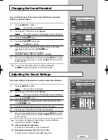 Предварительный просмотр 39 страницы Samsung LE26R41BD Owner'S Instructions Manual