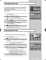 Предварительный просмотр 57 страницы Samsung LE26R41BD Owner'S Instructions Manual